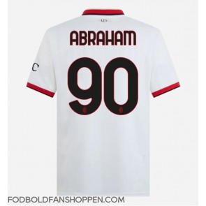 AC Milan Tammy Abraham #90 Udebanetrøje 2024-25 Kortærmet